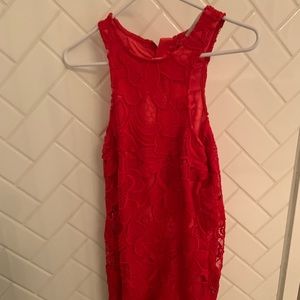 Lovers and friends coral dress